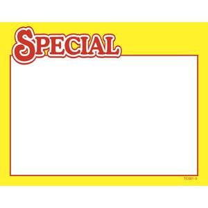 5 1/2 x 3 1/2 for Laser Printer Paper Sale Discount Sign 